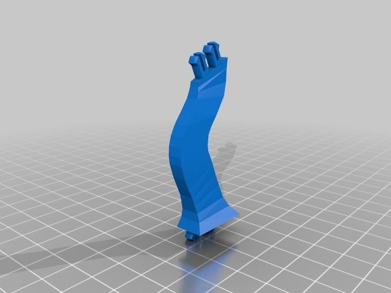 F-22 Raptor Jet with display stand removable missiles Free 3D print model_10