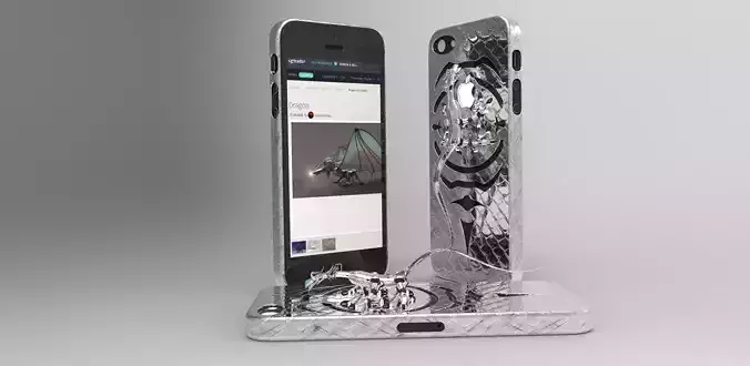 iPhone 5 Dragon cover