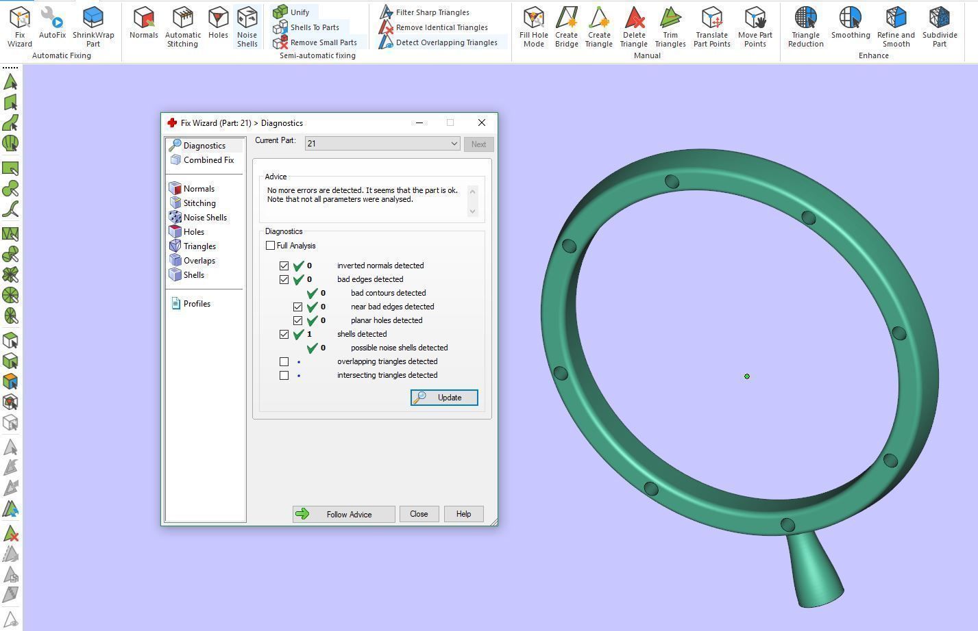 Wedding Rings 3D print model_4
