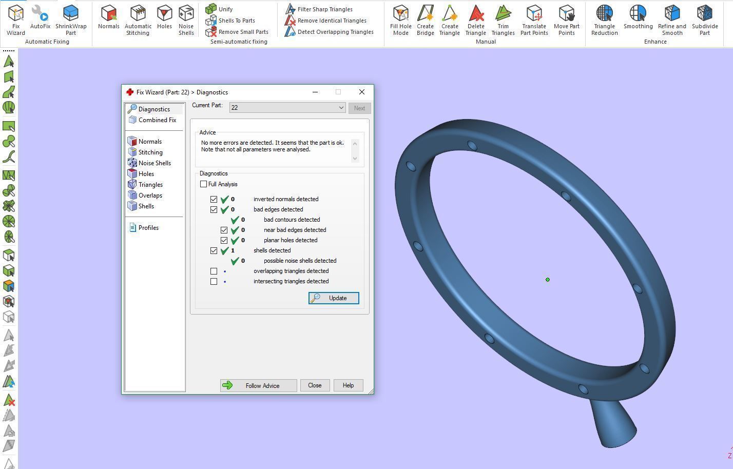 Wedding Rings 3D print model_5