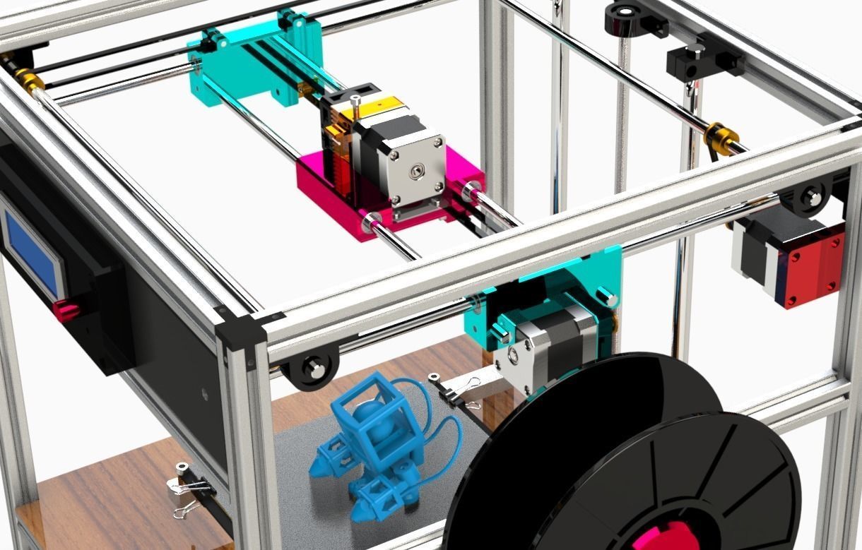 PRINTER 3D CORE XY 3D model_1