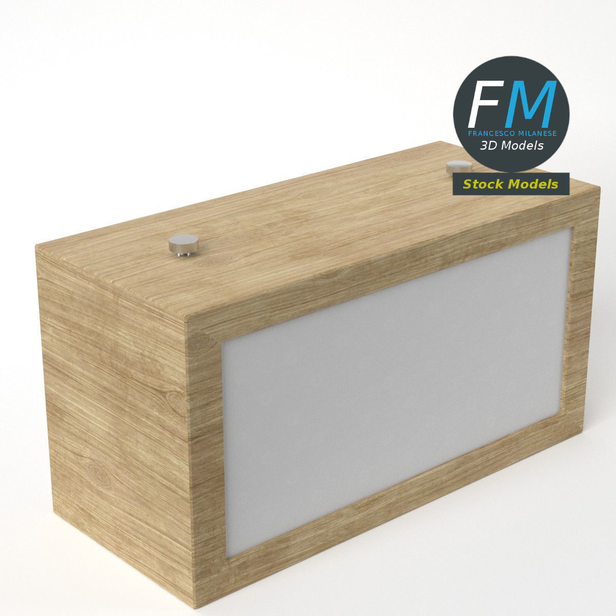 Chess clock 1 3D model_5