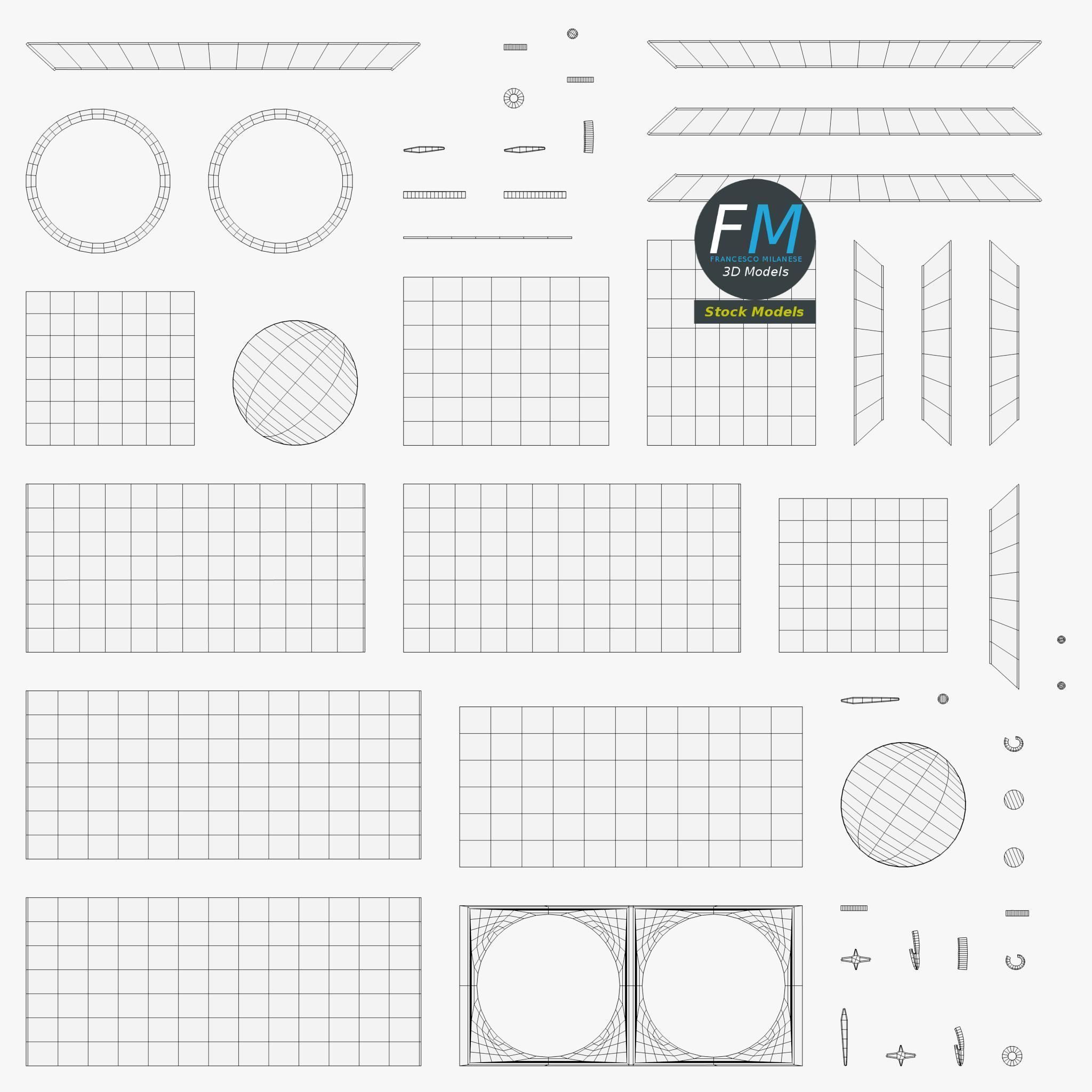 Chess clock 1 3D model_11