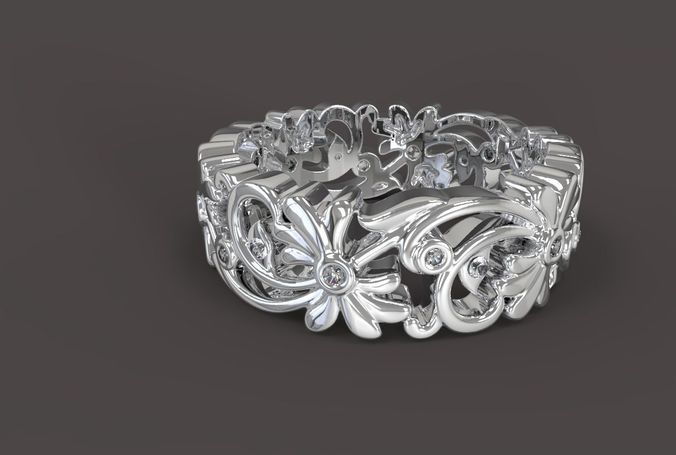 ring antique 3D print model