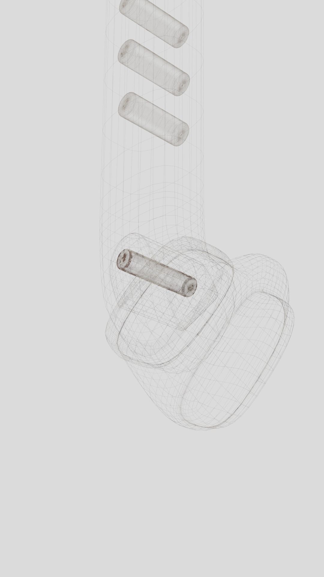 Medieval Ax 3D model_5