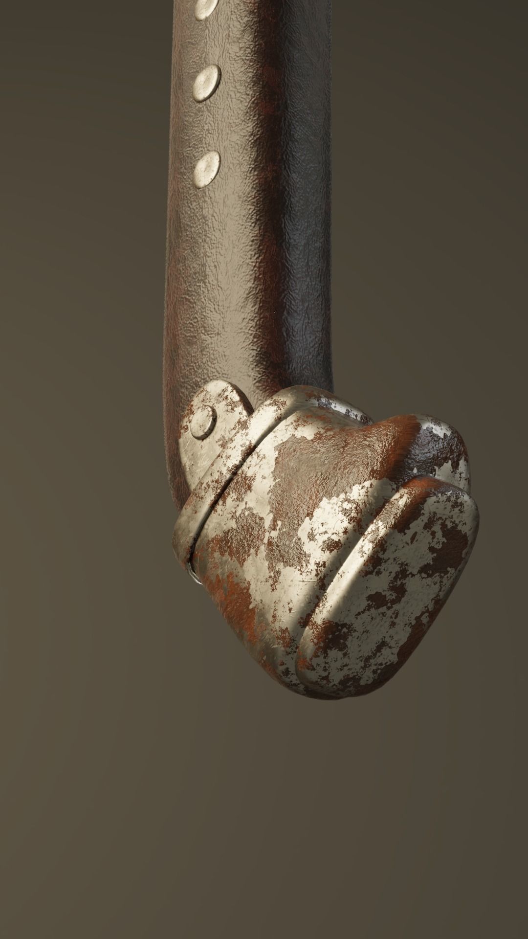 Medieval Ax 3D model_2