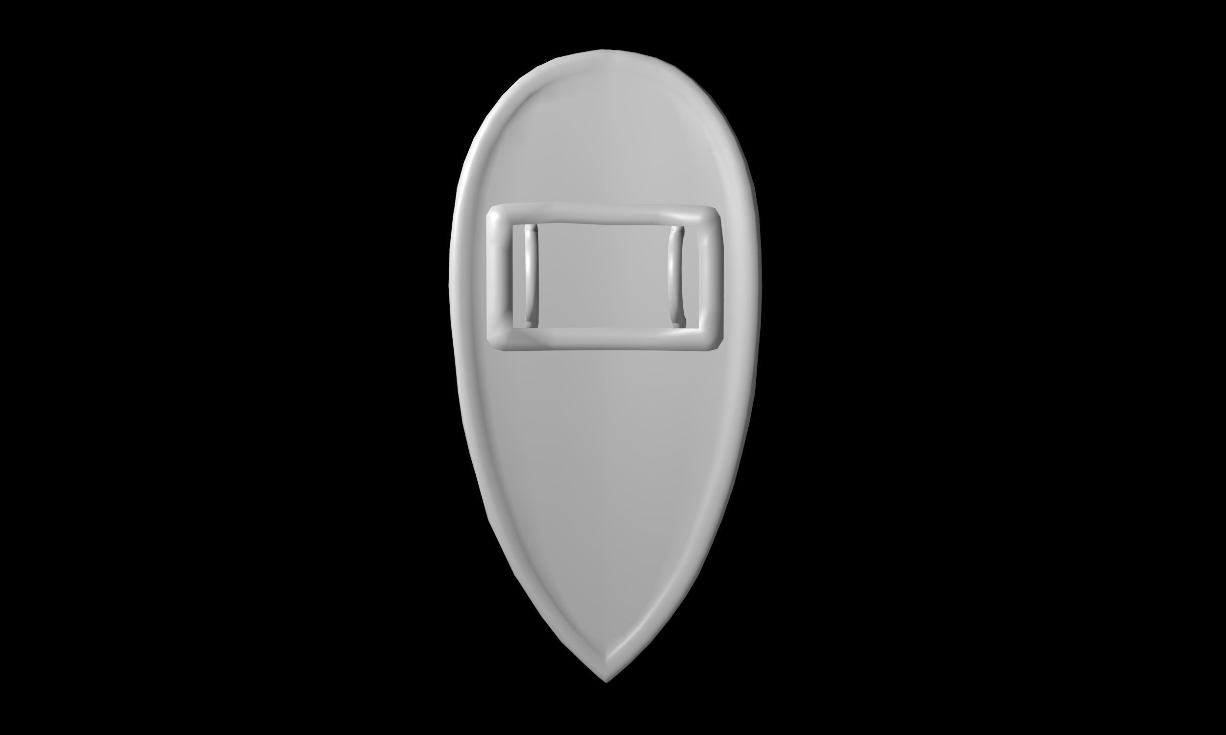 Rus Shield Low-poly 3D model_15