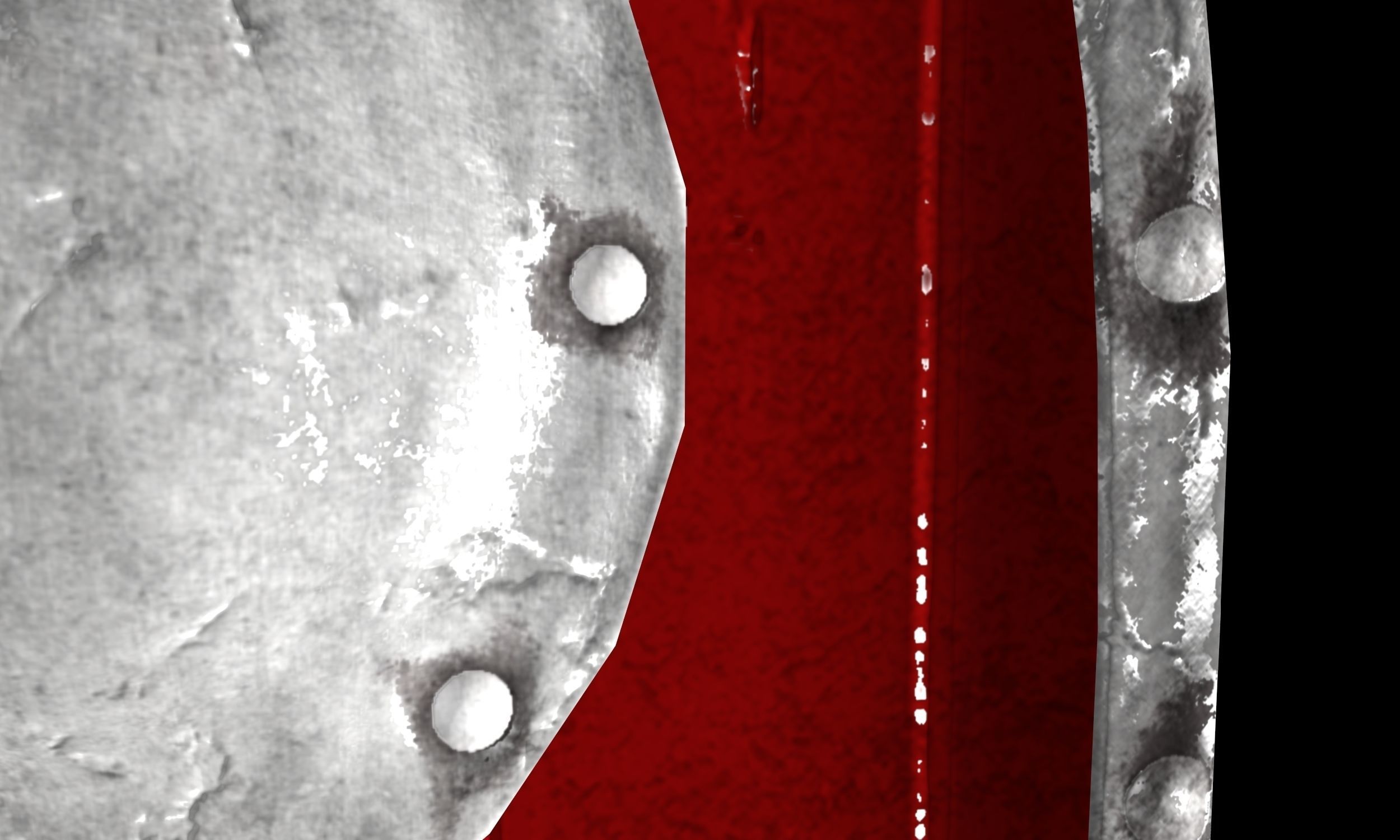 Rus Shield Low-poly 3D model_11