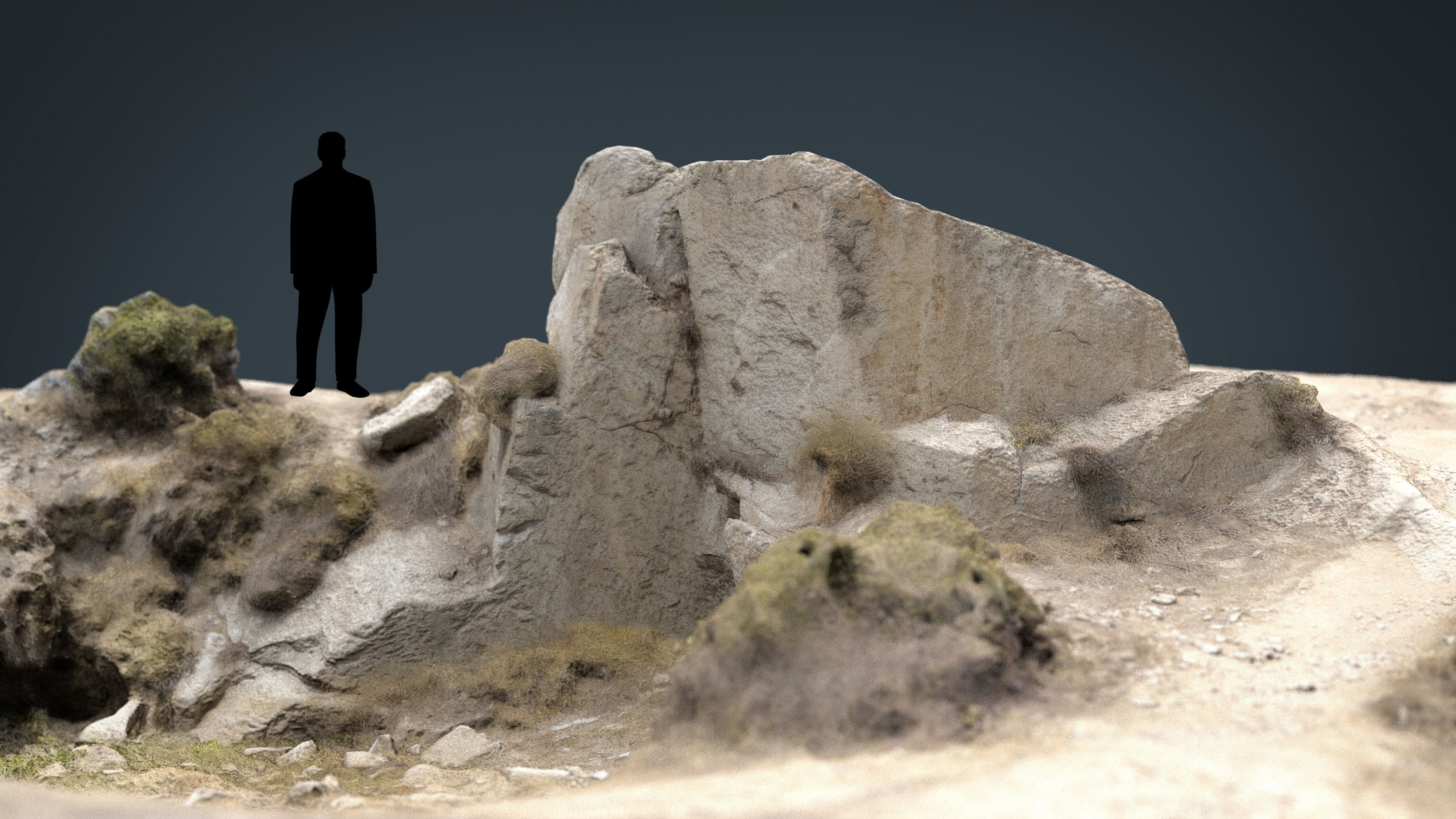 ROCK 26 Low-poly 3D model_15