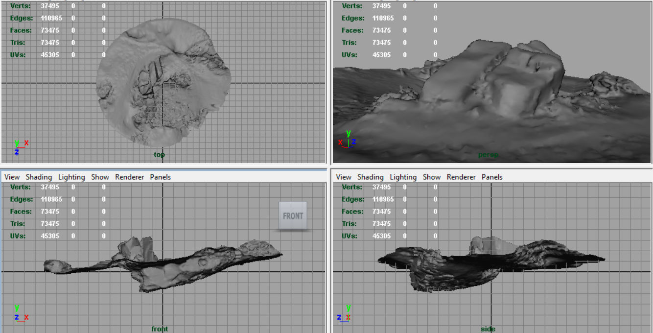ROCK 26 Low-poly 3D model_9