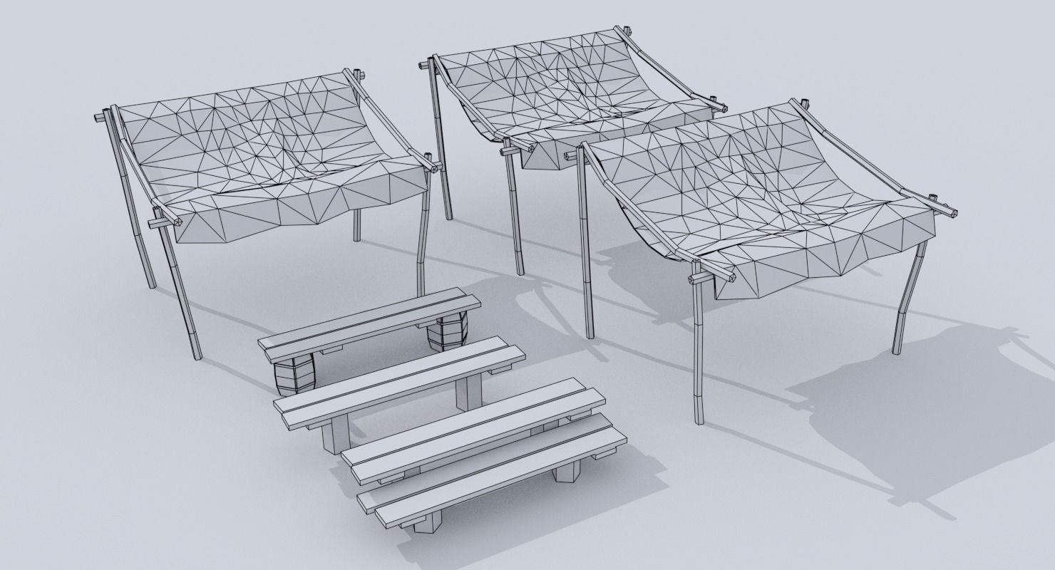 Medieval City Pack Low-poly 3D model_117