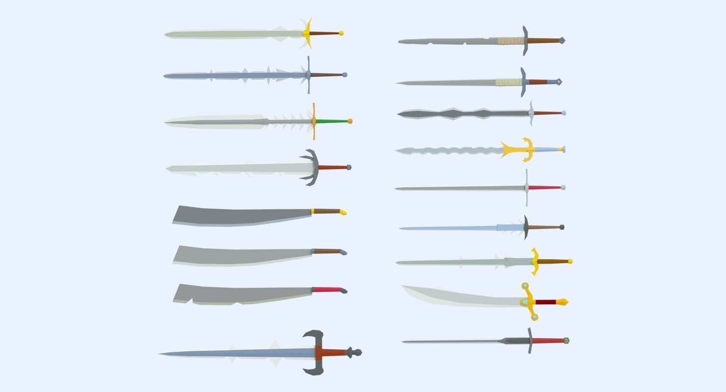 Medieval City Pack Low-poly 3D model_29