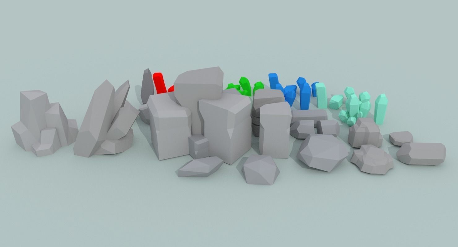 Medieval City Pack Low-poly 3D model_76