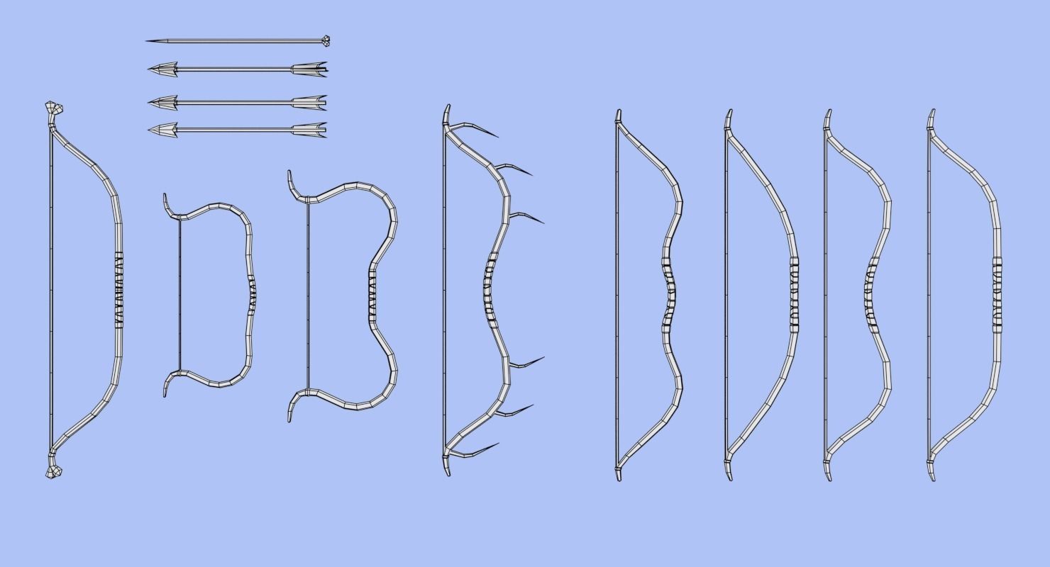 Medieval City Pack Low-poly 3D model_94