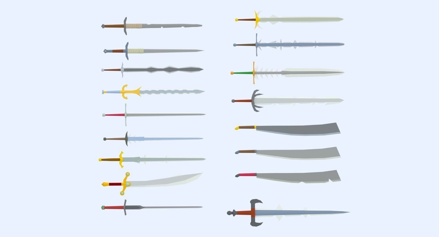 Medieval City Pack Low-poly 3D model_30