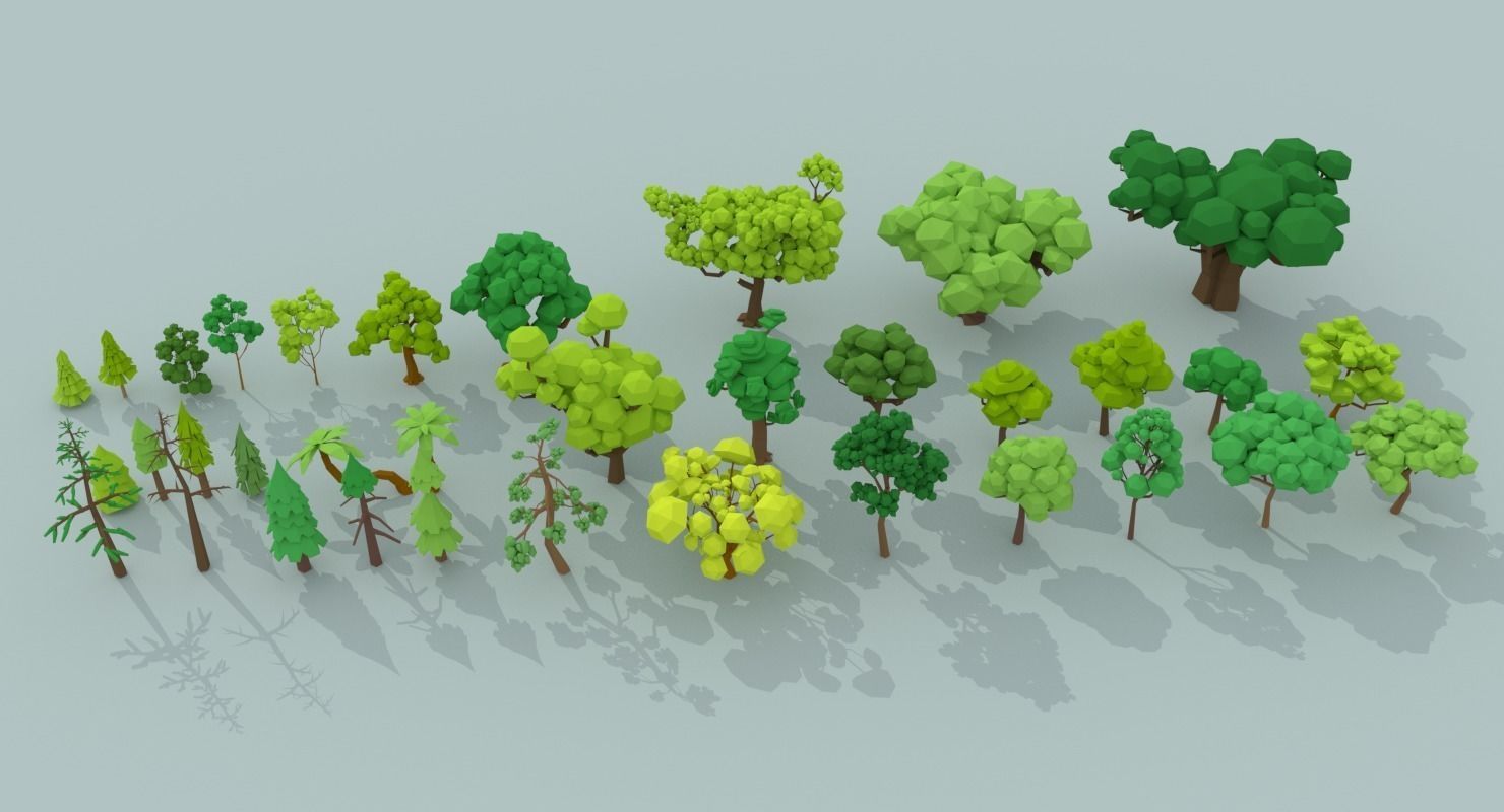 Medieval City Pack Low-poly 3D model_35