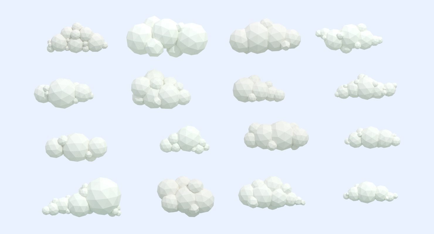 Medieval City Pack Low-poly 3D model_34