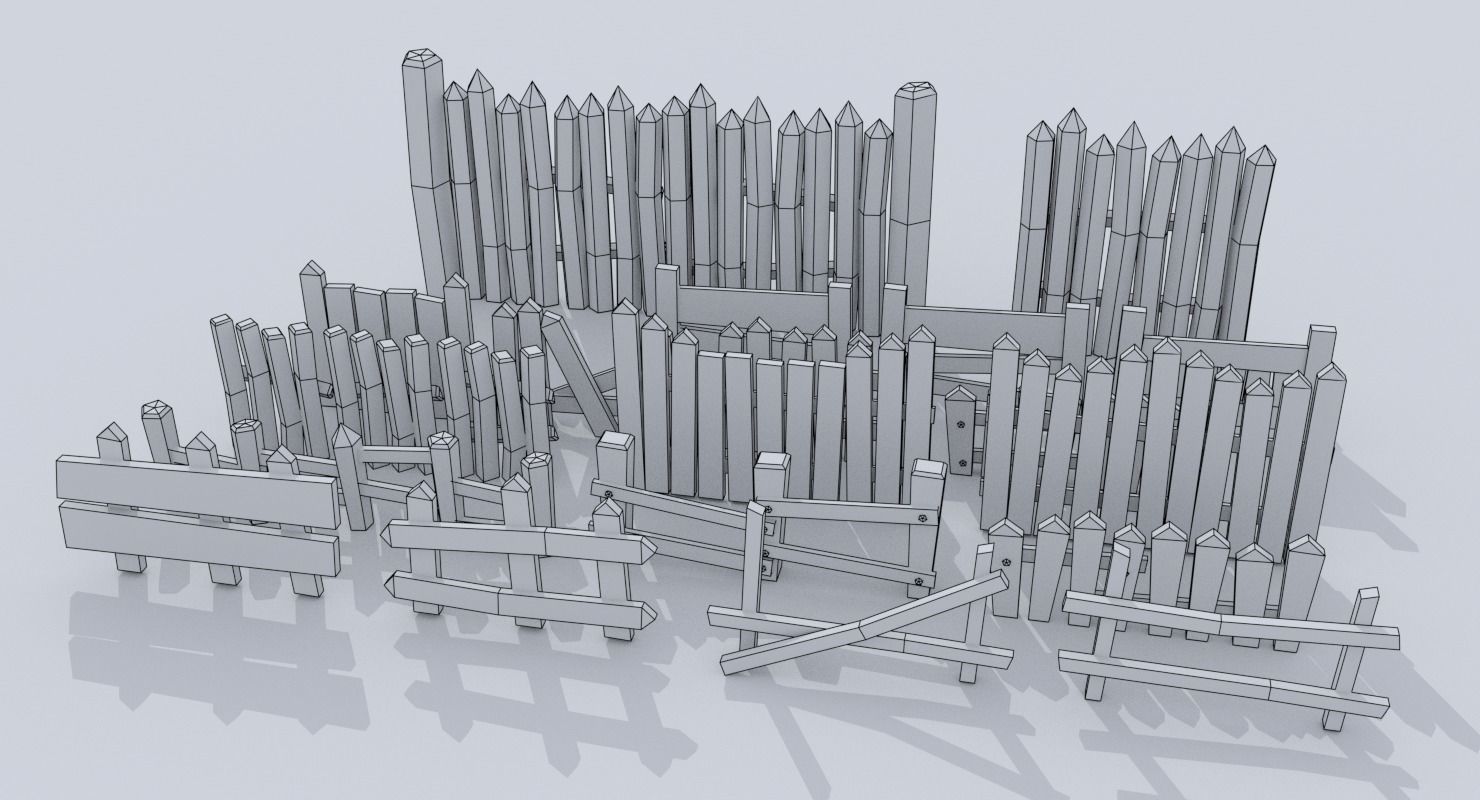 Medieval City Pack Low-poly 3D model_116