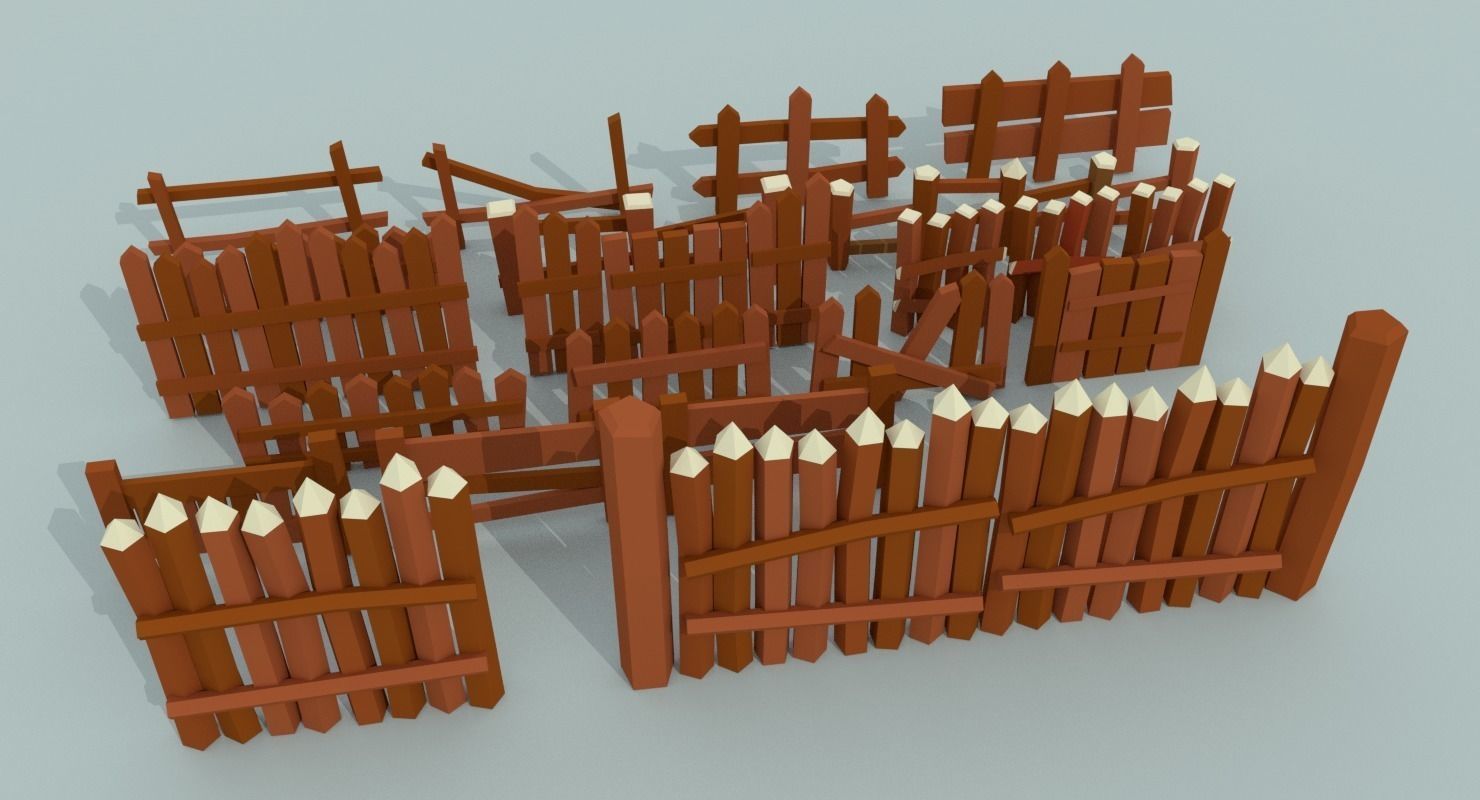 Medieval City Pack Low-poly 3D model_70