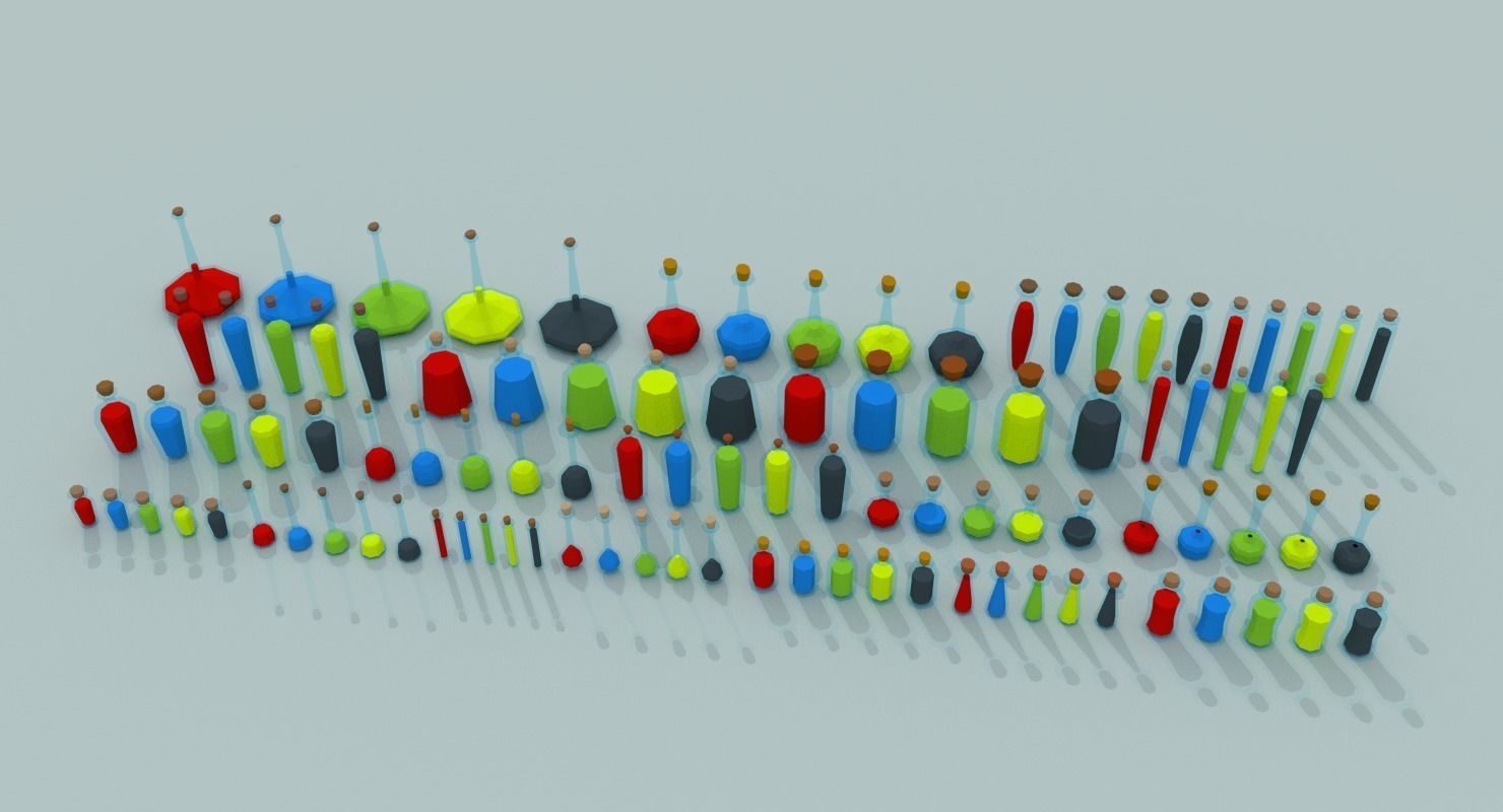 Medieval City Pack Low-poly 3D model_58