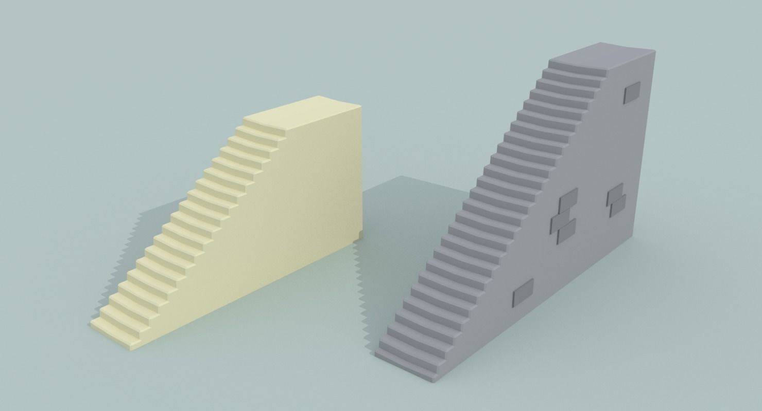 Medieval City Pack Low-poly 3D model_18