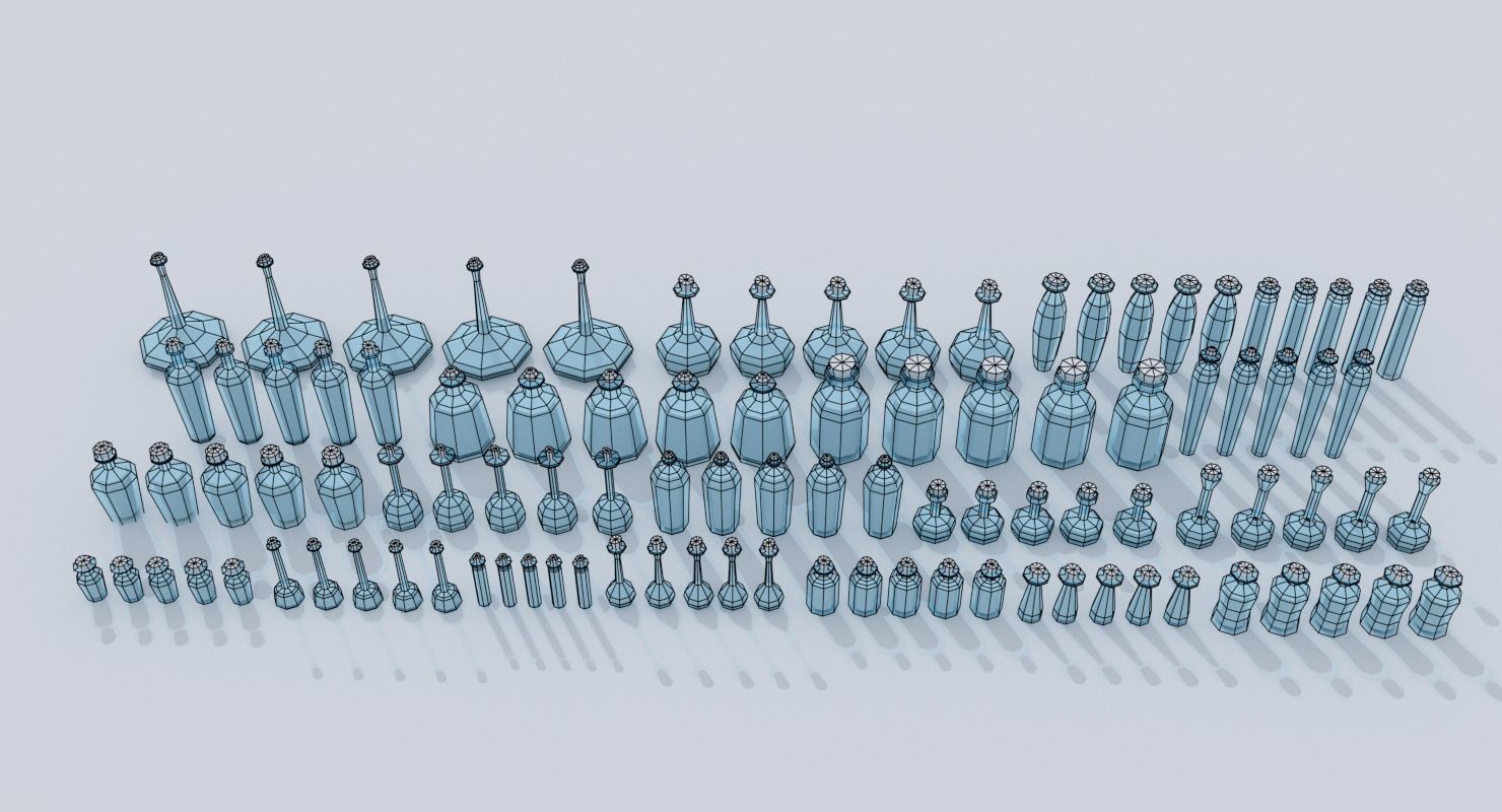 Medieval City Pack Low-poly 3D model_110