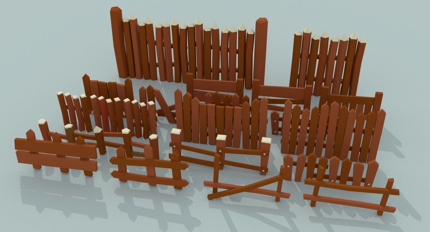 Medieval City Pack Low-poly 3D model_71