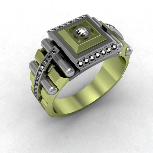 RINGS FOR MEN n3 3D print model