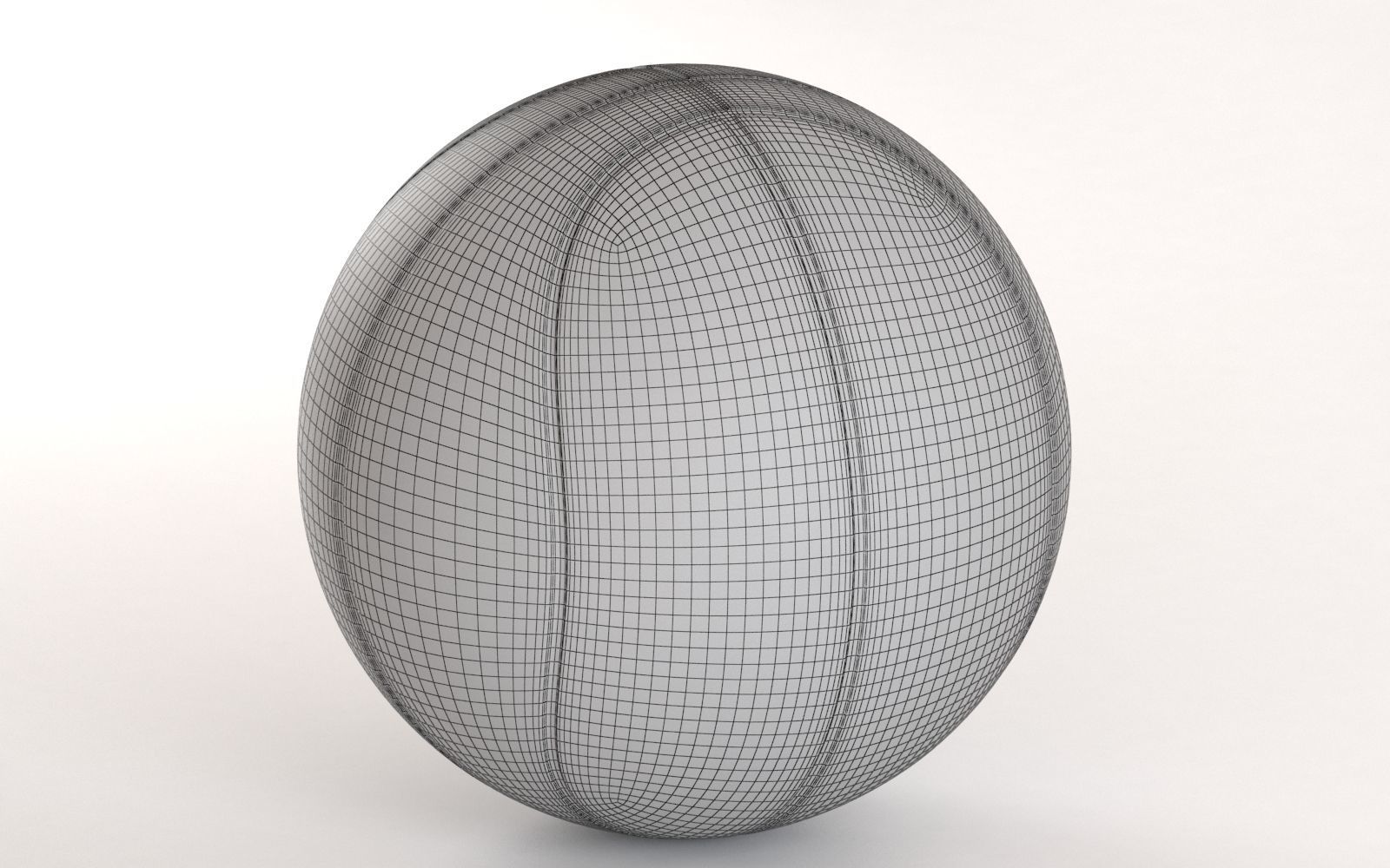 Basketball Ball  3D model_3
