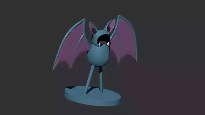 Zubat bat figurine