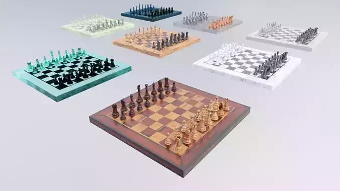 Chess Set - Chess Board