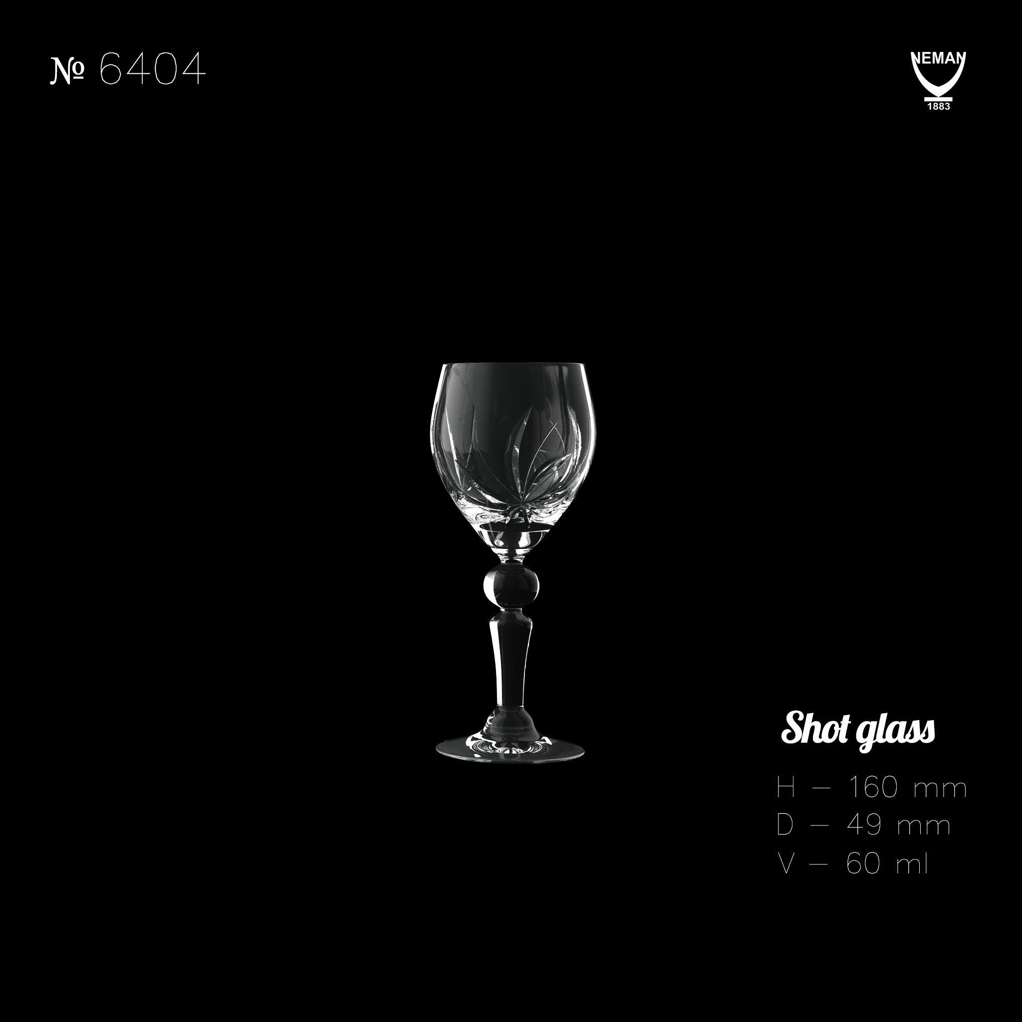 Set 6280 wine decanter Low-poly 3D model_3