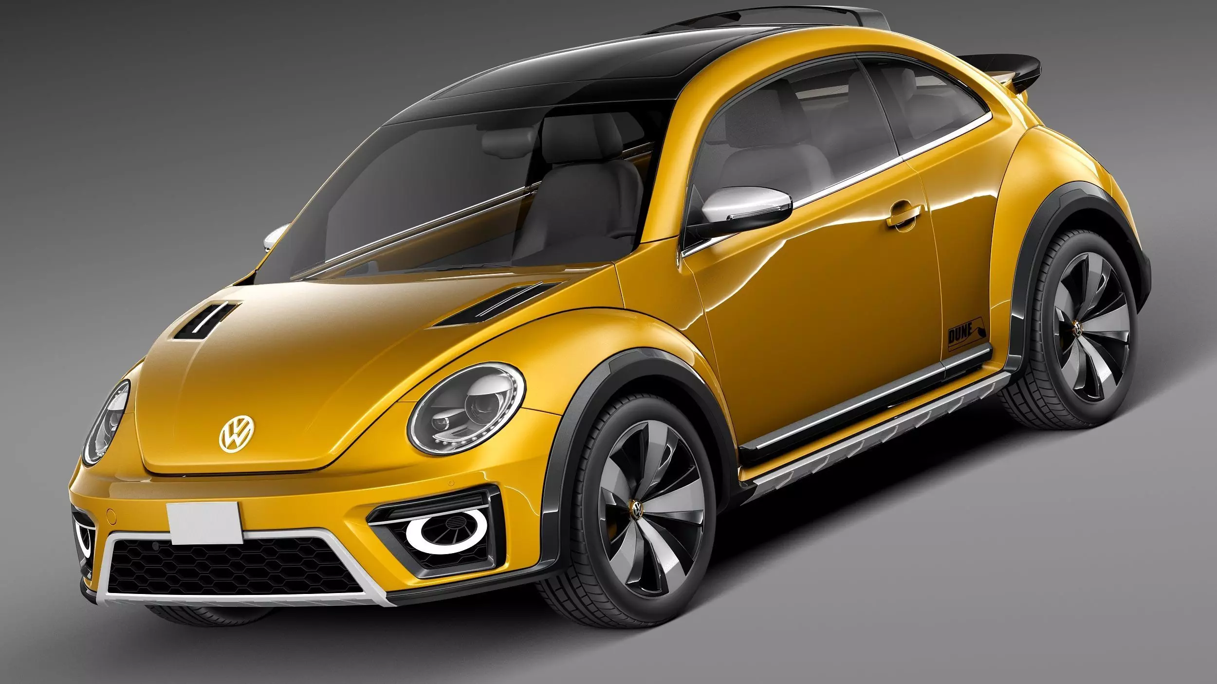 Volkswagen Beetle Dune Concept 2014 3D model