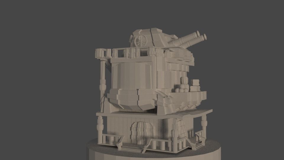 Pirate House 3D print model_2
