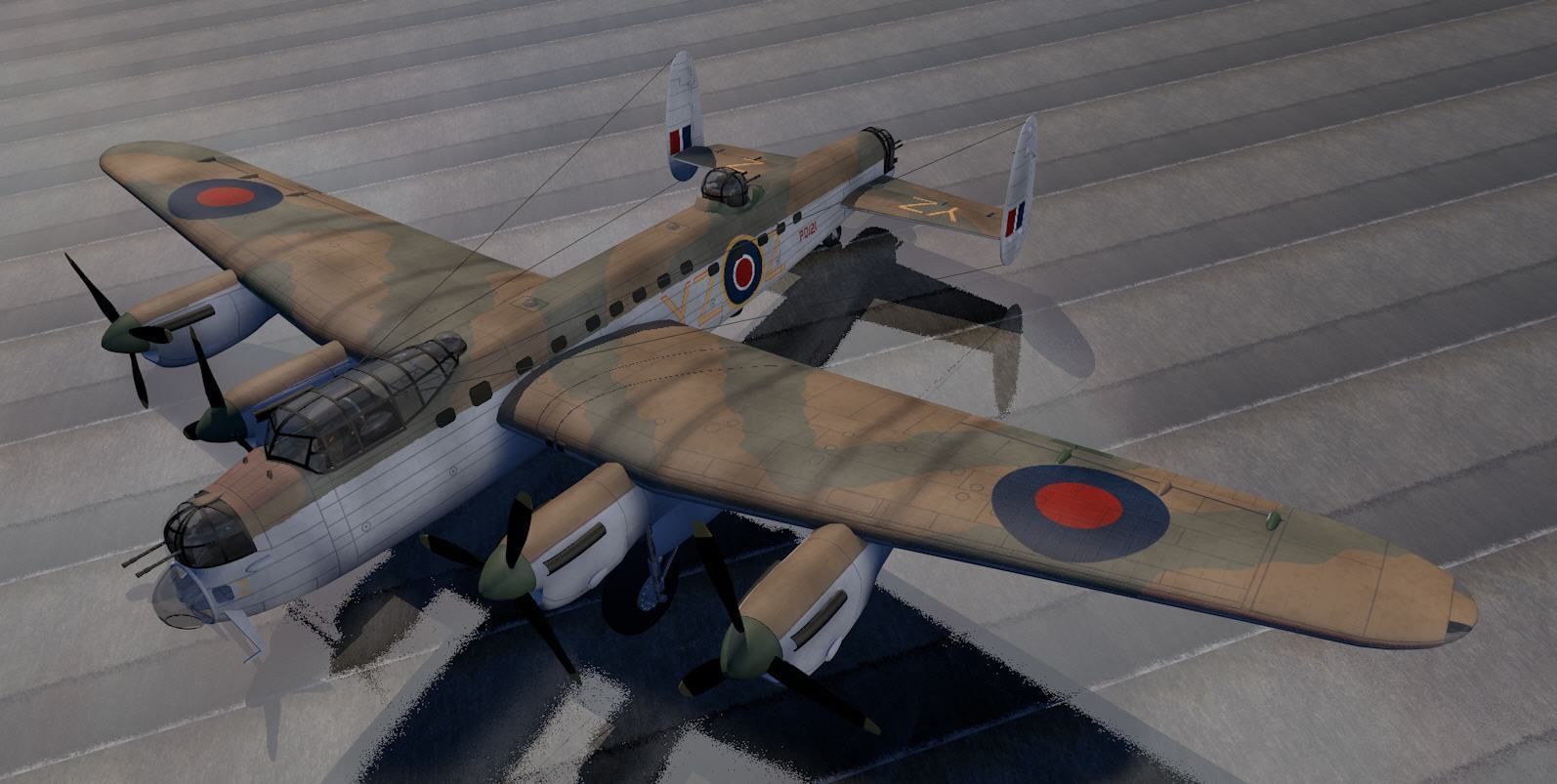 Avro Lancaster B Mk-1 3D model_1