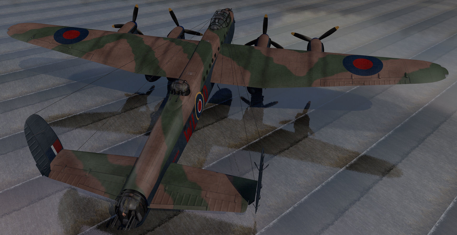 Avro Lancaster B Mk-1 3D model_10