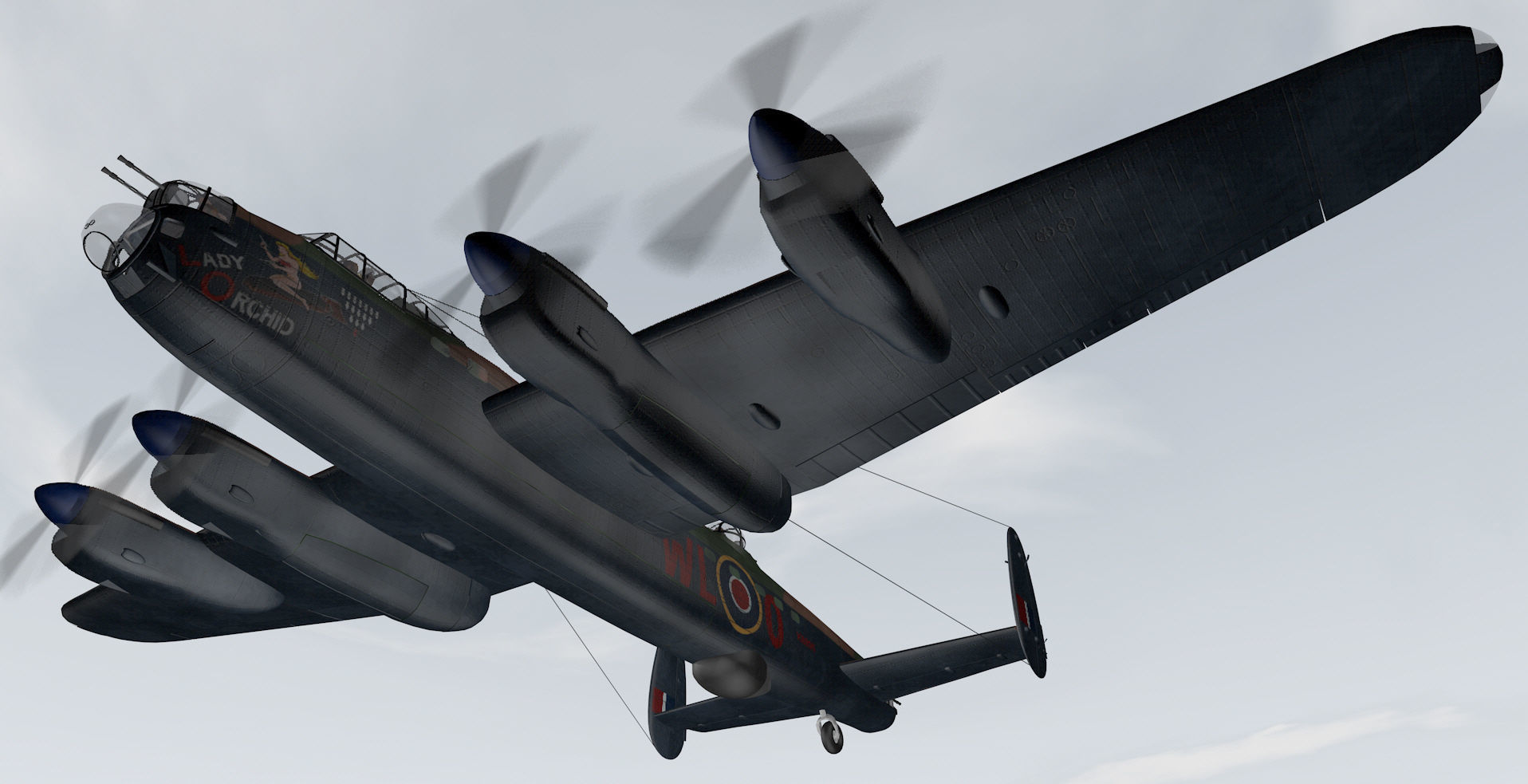 Avro Lancaster B Mk-1 3D model_17