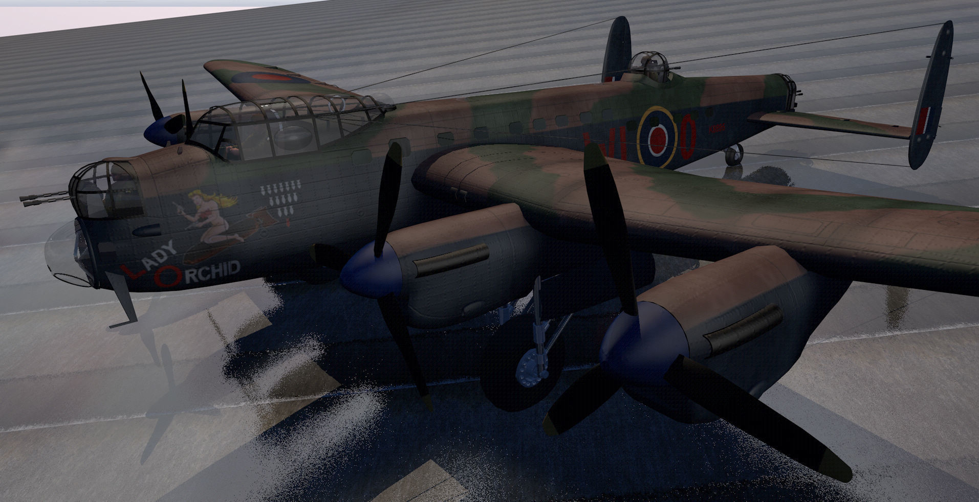 Avro Lancaster B Mk-1 3D model_7