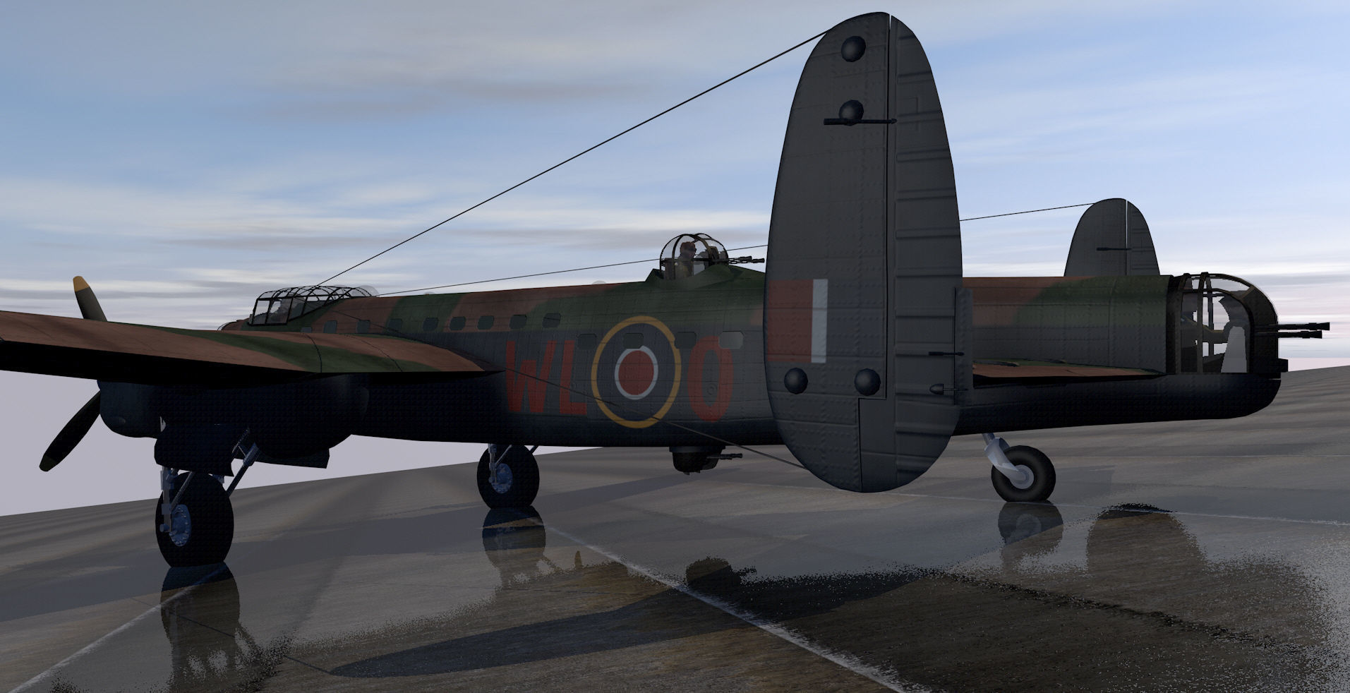 Avro Lancaster B Mk-1 3D model_8