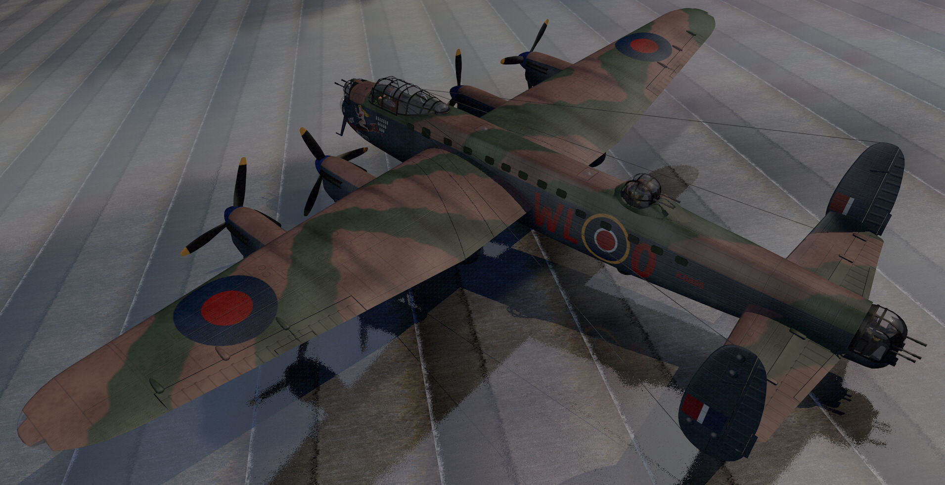 Avro Lancaster B Mk-1 3D model_6