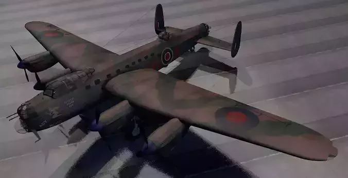 Avro Lancaster B Mk-1 3D model