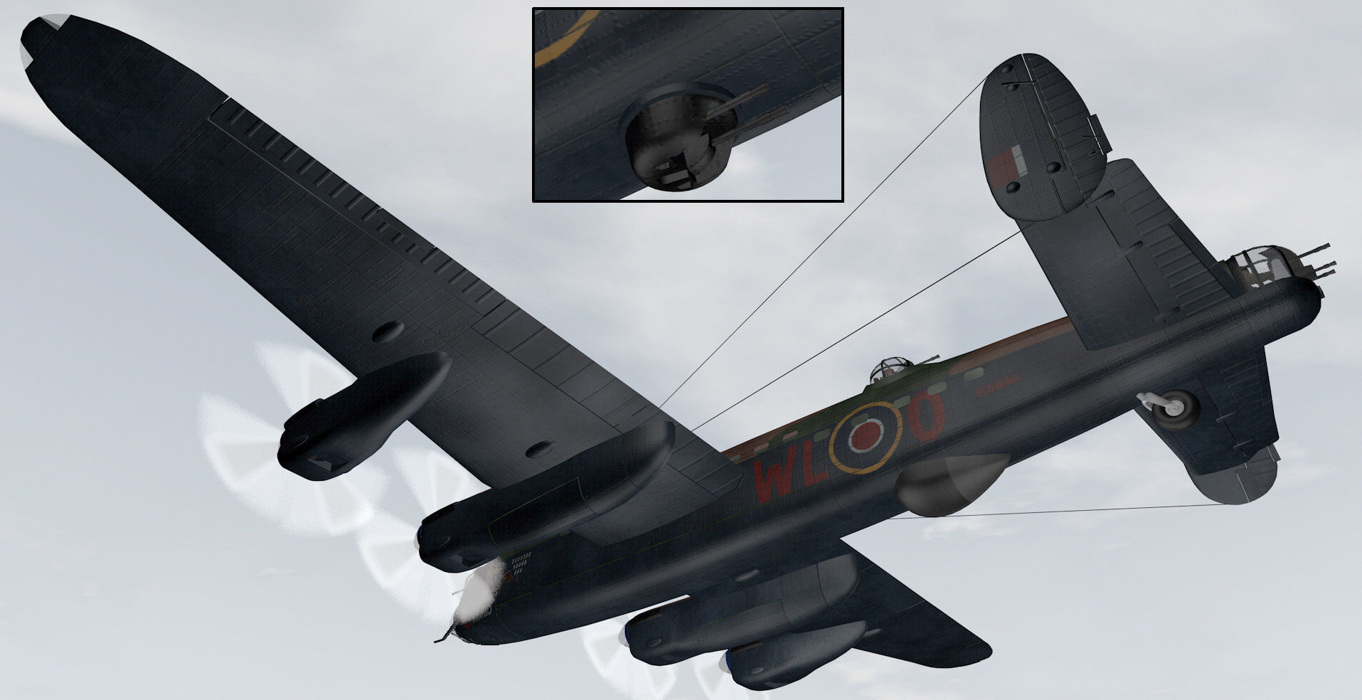 Avro Lancaster B Mk-1 3D model_16