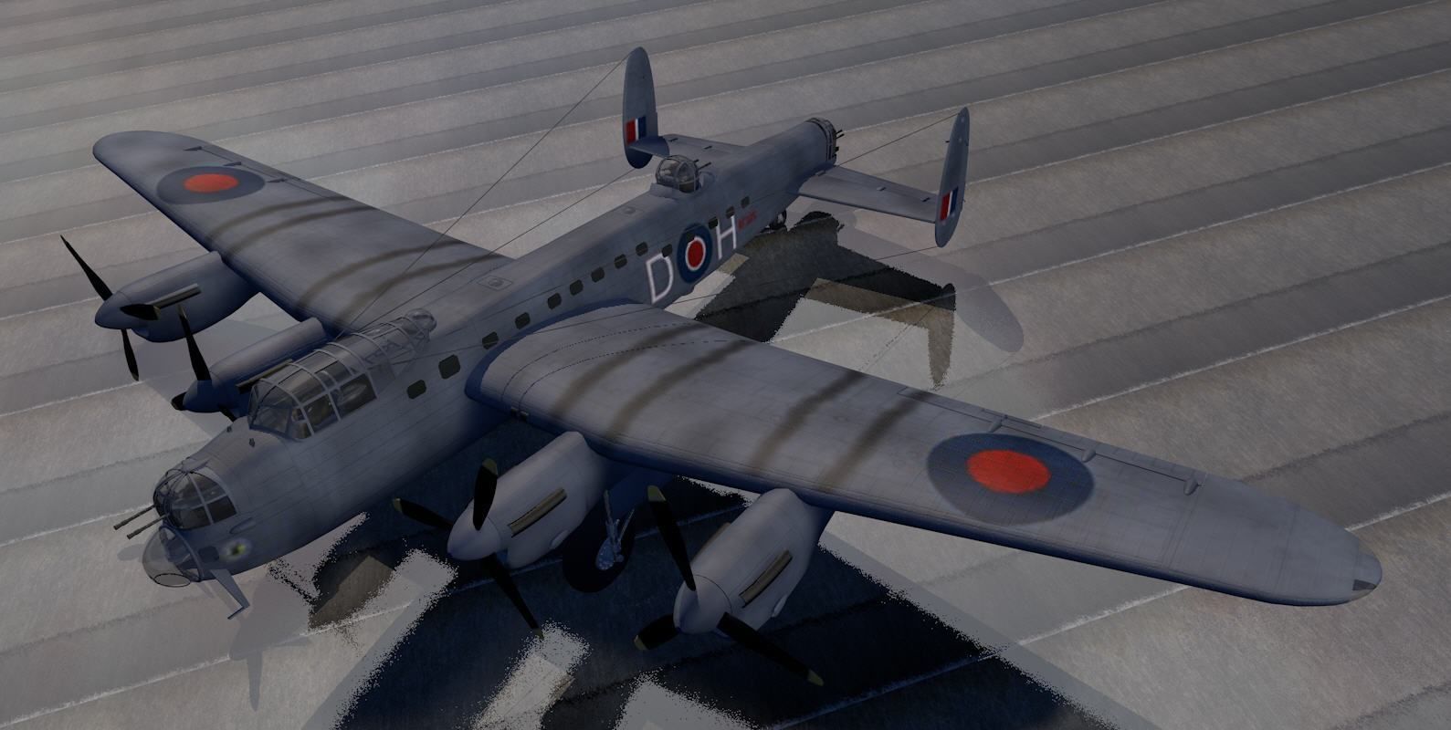 Avro Lancaster B Mk-1 3D model_3