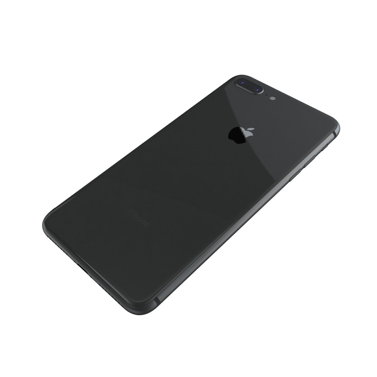 Apple iPhone 8 Plus Space Gray 3D model_19