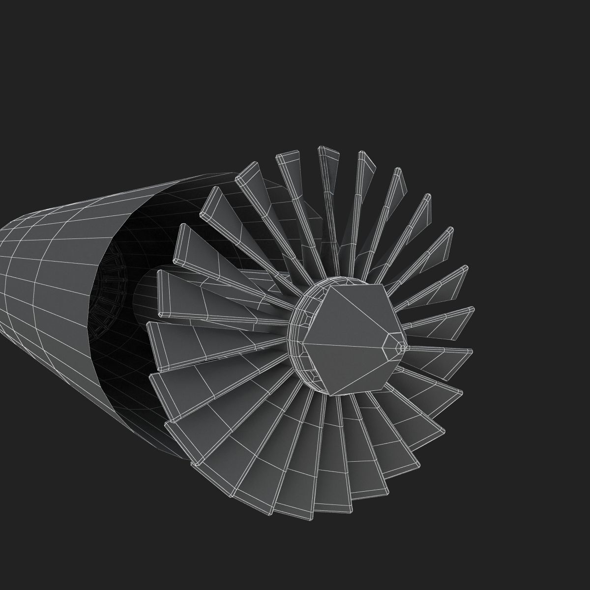 Northrop Grumman RQ-4 Global Hawk Aircraft 3D model_25