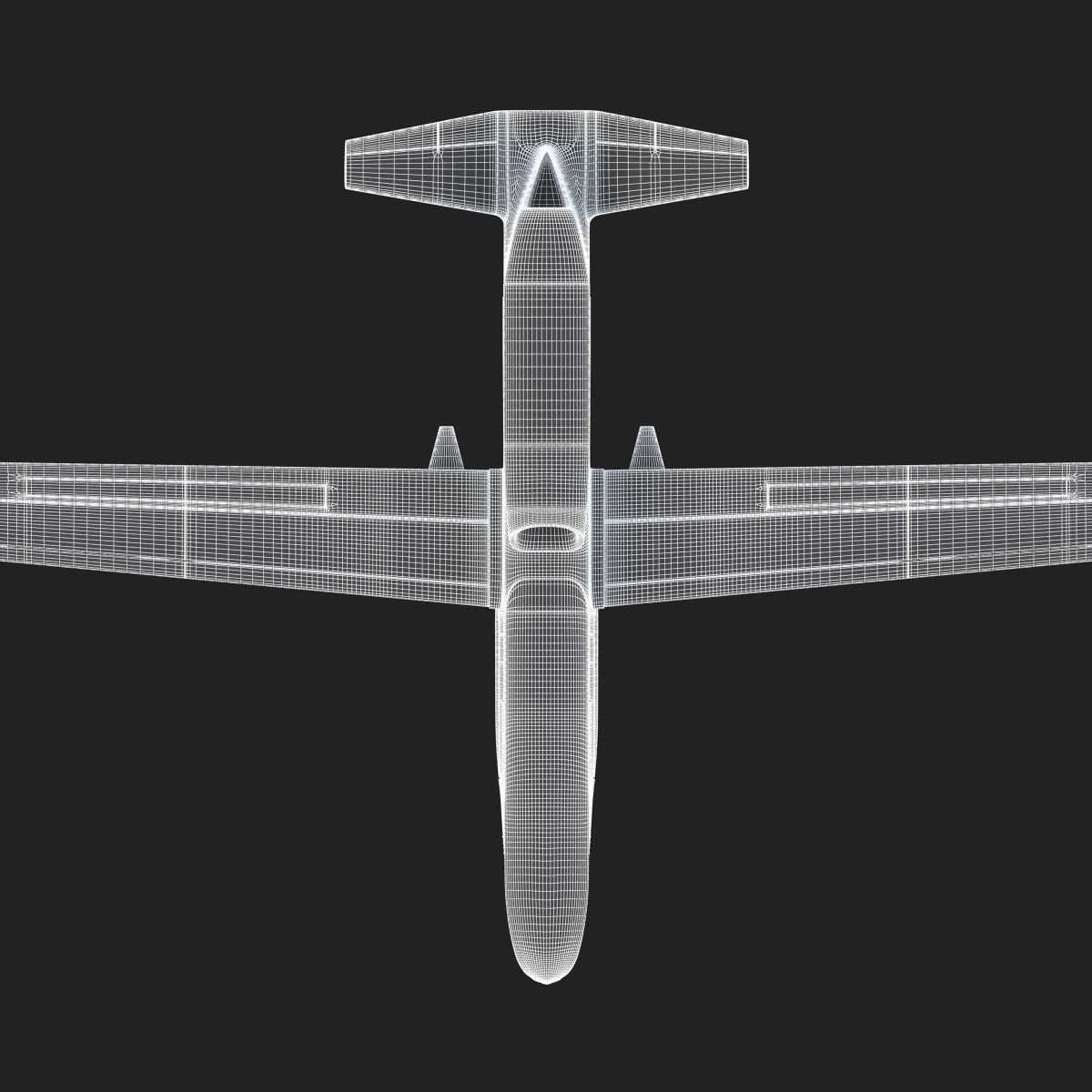 Northrop Grumman RQ-4 Global Hawk Aircraft 3D model_18