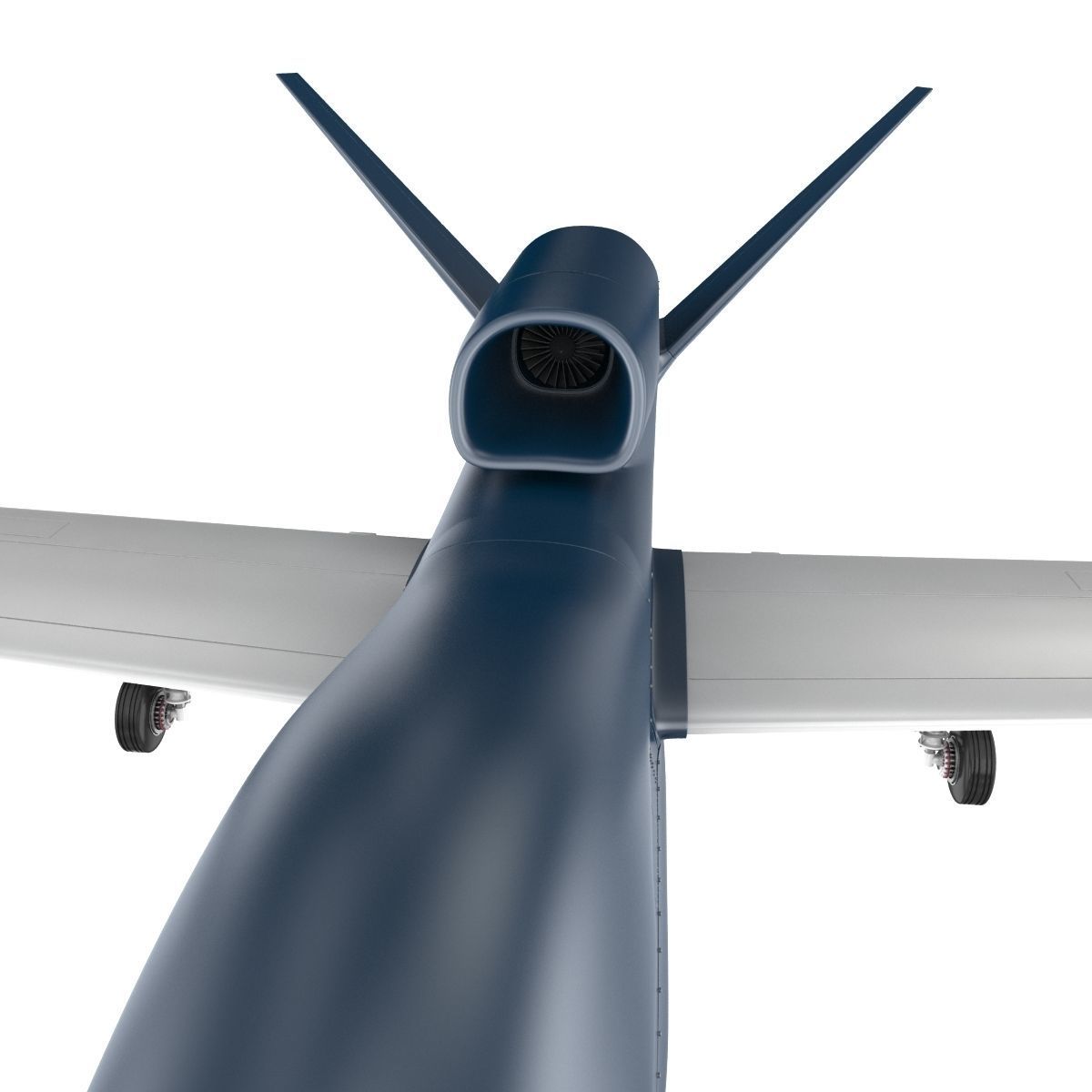 Northrop Grumman RQ-4 Global Hawk Aircraft 3D model_11