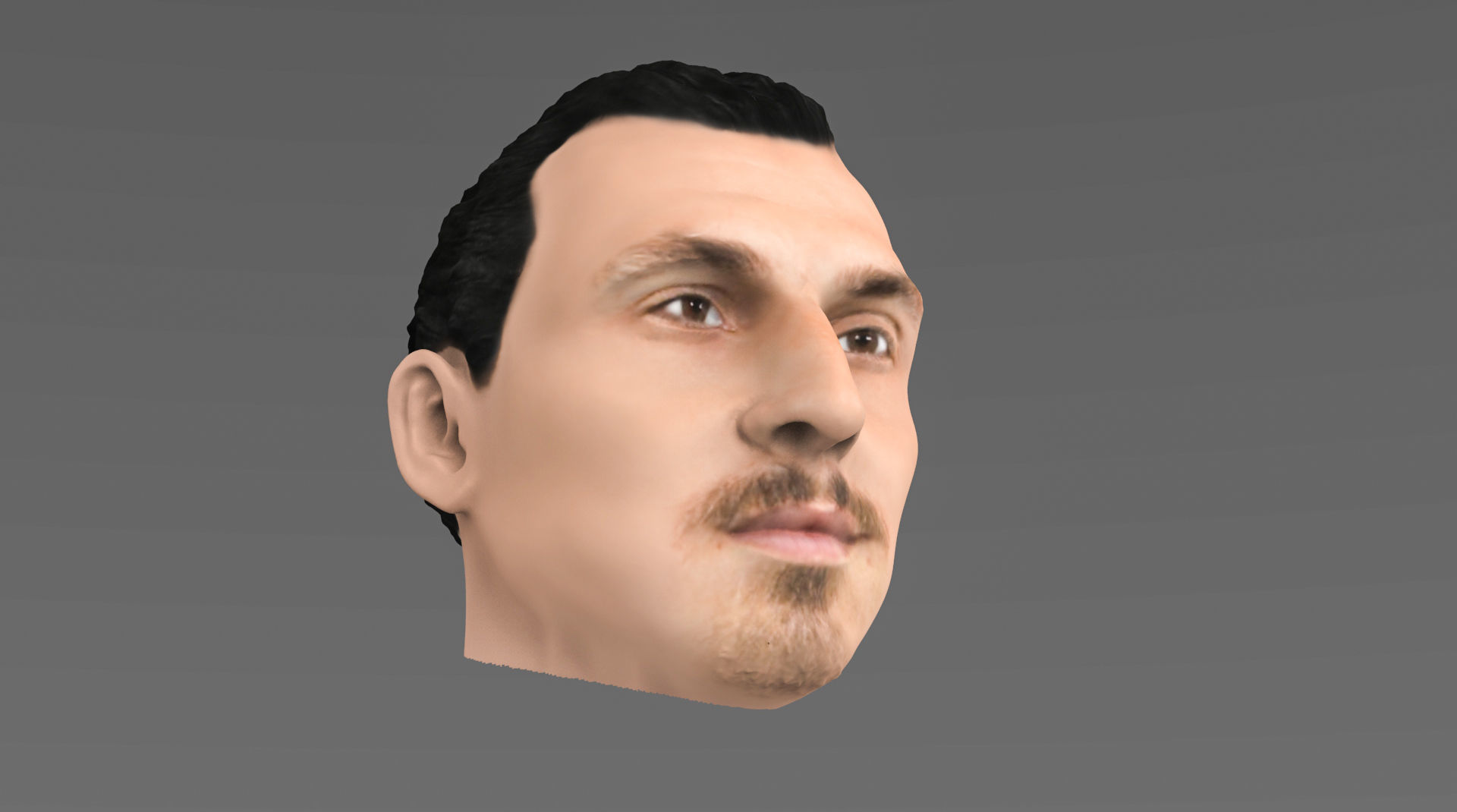 Zlatan Ibrahimovic 3D model_6