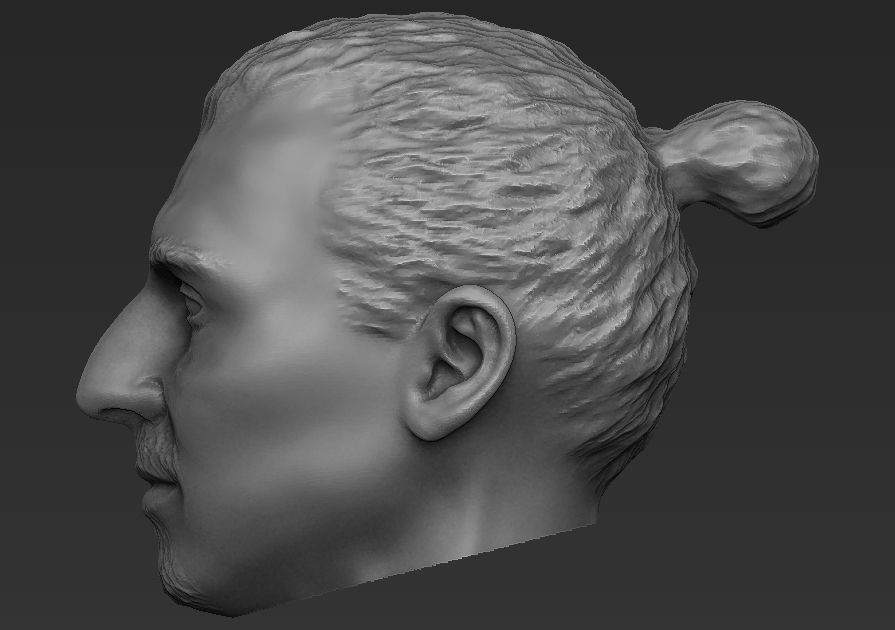 Zlatan Ibrahimovic 3D model_11