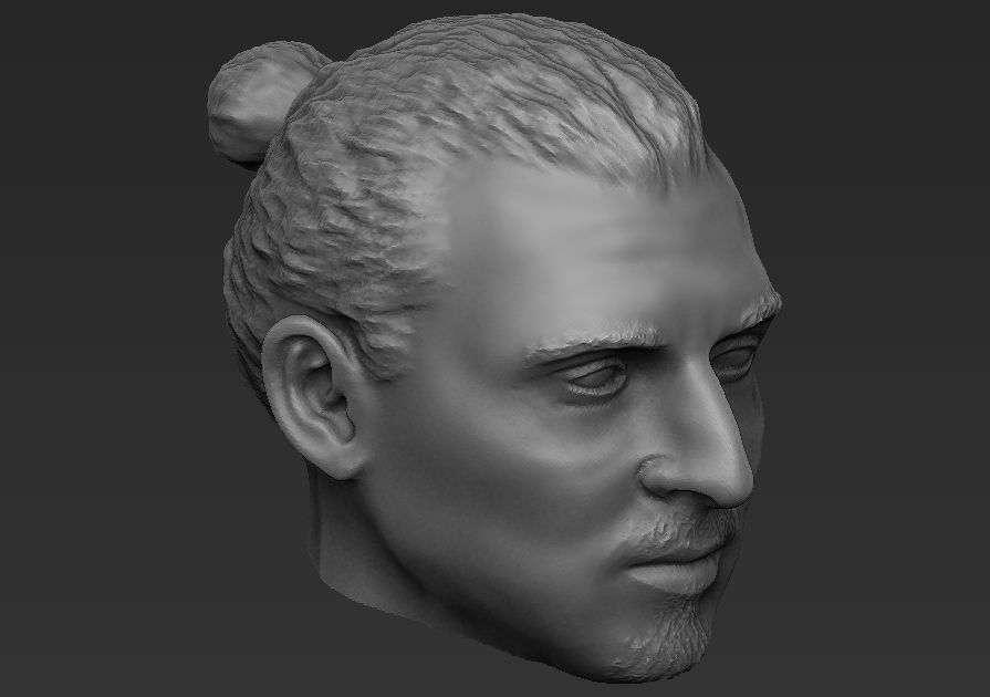 Zlatan Ibrahimovic 3D model_17